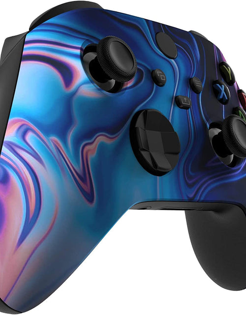 Load image into Gallery viewer, Wireless Controller for Microsoft Xbox Series X/S &amp; Xbox One - Custom Soft Touch Feel - Custom Xbox Series X/S Controller (X/S Blue &amp; Purple Swirl)
