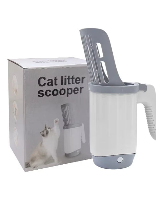 Load image into Gallery viewer, Cat Litter Shovel Scoop for Pet Filter Clean Toilet Garbage Picker Cat Supplies Accessory Cat Litter Box Self Cleaning
