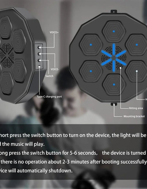 Load image into Gallery viewer, Electronic Boxing Machine Music Boxing Machine Intelligent Boxing Training Equipment
