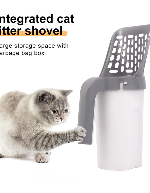 Load image into Gallery viewer, Cat Litter Shovel Scoop for Pet Filter Clean Toilet Garbage Picker Cat Supplies Accessory Cat Litter Box Self Cleaning
